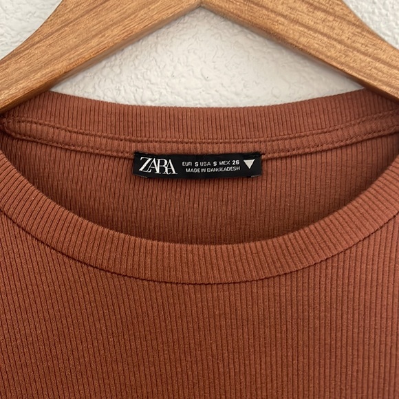 Zara Ribbed Mini Dress - Picture 4 of 6